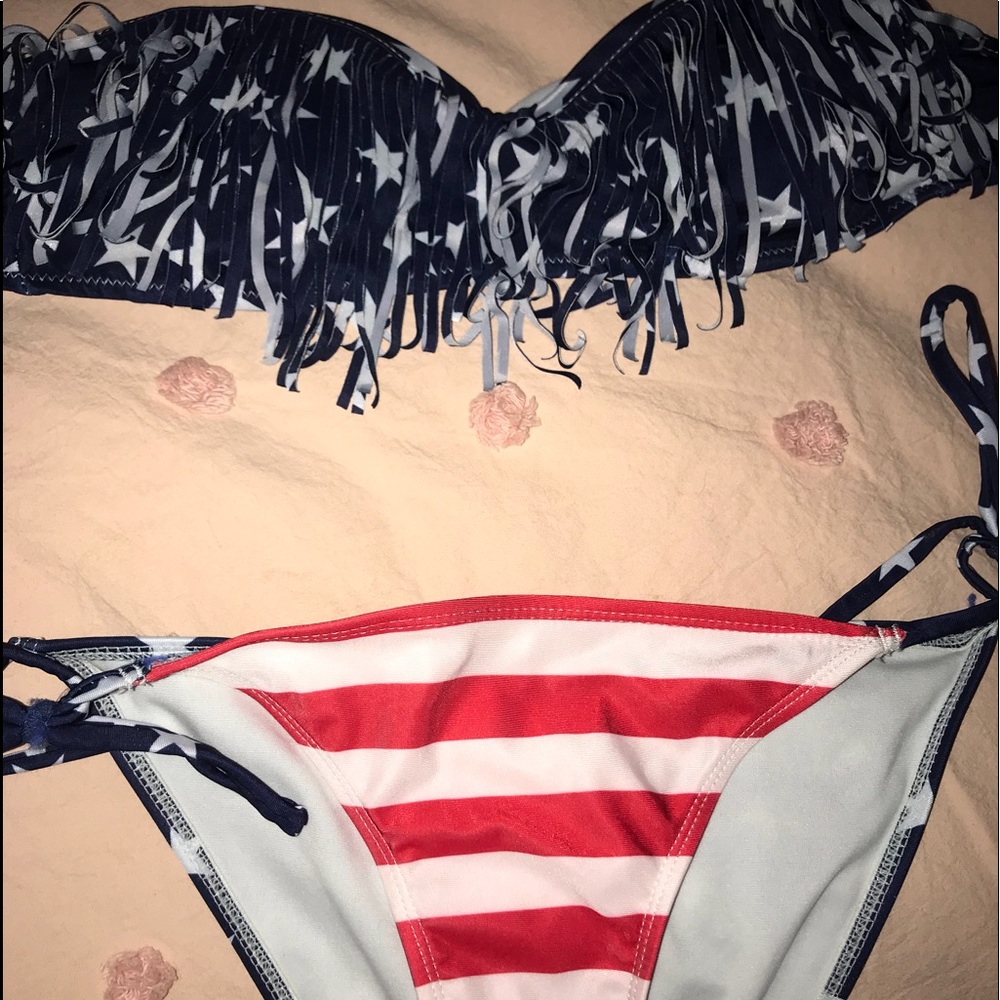 american flag bathing suit
